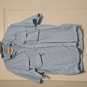 Cabela's Guidewear Light Blue Women's Shirt Large
